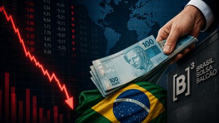 Estrangeiros retiram bilhões da Bolsa brasileira e acendem alerta sobre o fluxo global de capitais