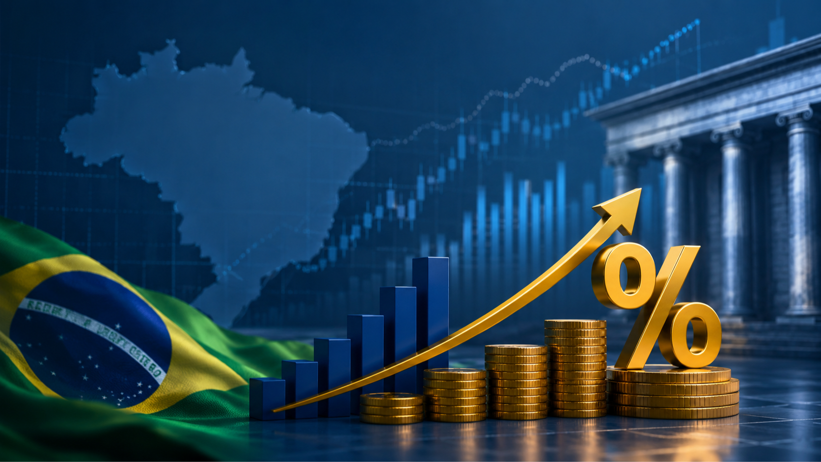 Focus: Mercado eleva projeção da Selic para 13,75% e reforça cenário de juros altos em 2026